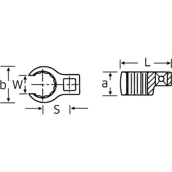 (1/2SQ)クローリングスパナ STAHLWILLE(スタビレー)