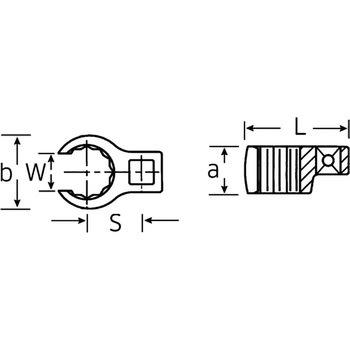 (1/2SQ)クローリングスパナ STAHLWILLE(スタビレー)