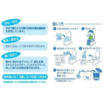 非常用 配れるトイレ 備蓄トイレ 水がなくてもすぐに使える YAMAZEN(山善)
