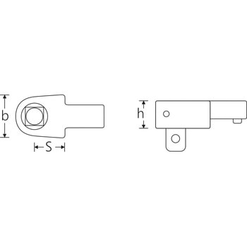 トルクレンチ差替ヘッド(3/8固定) STAHLWILLE(スタビレー)