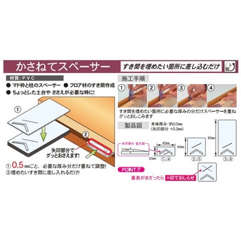 かさねてスペーサー ダンドリビス
