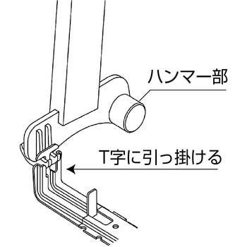 8205070 NSP・KR型枠(45・50mm)NSPセパ取り棒 NSP 長さ830mm 1本 