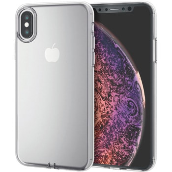 PM-A18BUCTCR iPhoneX iPhoneXS ケース カバー ソフトケース TPU 