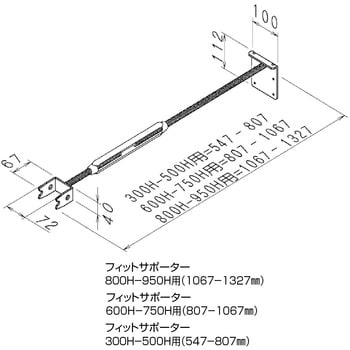 フィットサポーター NSP 型枠サポート材 【通販モノタロウ】