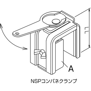 NSPコンパネクランプ NSP