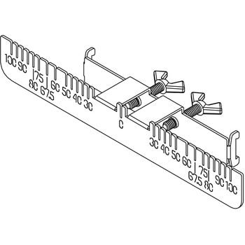 鋼製遣り方 水糸受け(120-200巾用) NSP