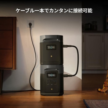 DELTA 2 Max 専用エクストラバッテリー 2，048Wh EcoFlow(エコフロー)