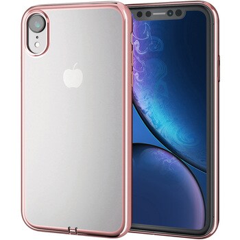 Iphoneケース Xr用 衝撃に強いtpu素材 サイドメッキ加工 エレコム Iphoneケース 通販モノタロウ Pm A18cuctmbk