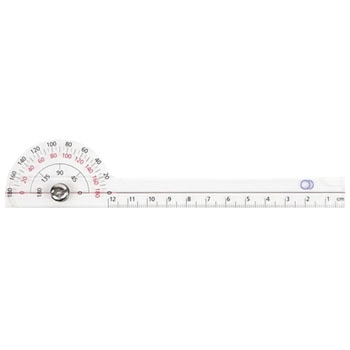 プラスチック角度計(ケース付) 明健社