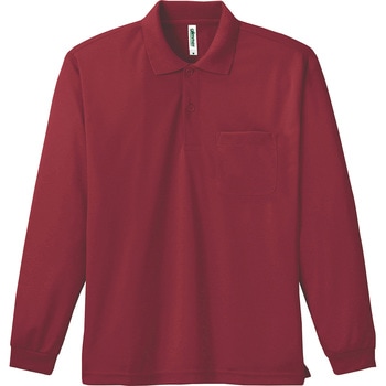 4.4オンスALPドライ長袖ポロシャツ(ポケット付) glimmer(トムス)