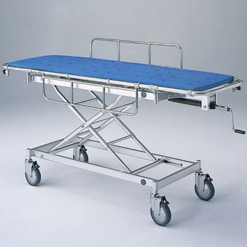 アルミ軽量ストレッチャー(ハイロー型 松永製作所 (車椅子)