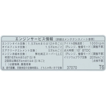 (11296)コーションプレート トヨタ