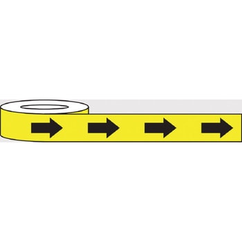 □セーフラン 耐摩耗標識テープ 75mm×22m 安全通路 PEDESTRIAN WALKWAY