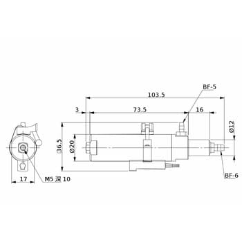 VMCP-20-C 吸着複合シリンダー(センサー付) 1個 アインツ 【通販サイト