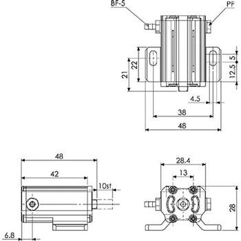 ミニシリンダー・MCEー10S(押出) アインツ