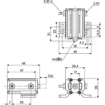 ミニシリンダー・MCEー10W(複動) - アインツ