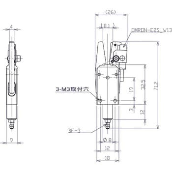 CHK-ES-08-C ランナーチャックES(センサー付) 1個 アインツ 【通販