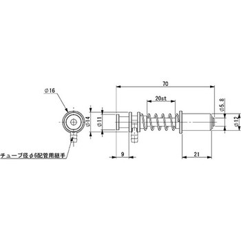 吸着樹脂具・スモール用 VFILP-S-20-P12 アインツ