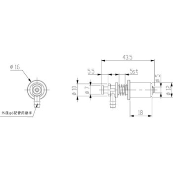 吸着樹脂具・ミニ用 VFILP-SS-5-P12 アインツ