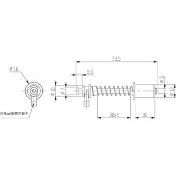 吸着樹脂具・ミニ用 VFILP-SS-30-P12 アインツ