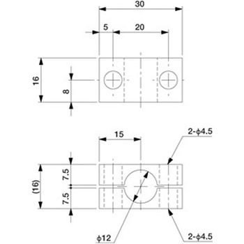 ブラケット・W・Φ12 アインツ