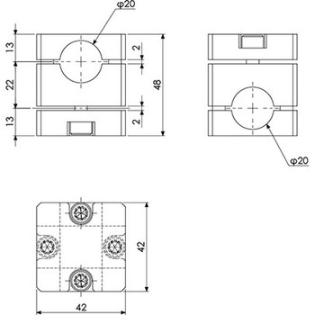 クロスコネクター・Φ20Φ20(後入) アインツ