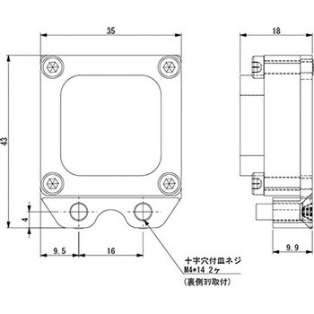 OXR-RS04T-03I ワイヤレスコネクター4P・ツール側 1個 アインツ 【通販