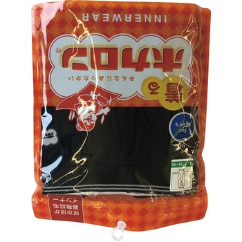 ホカロン肌着 紳士タイツ 裏起毛 ストレッチ 黒 レンフロ