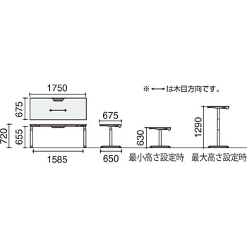 DSE-LSA1807M-SWT12 スタンダードテーブル シークエンス ソフトエッジ