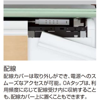 テーブル アプティス 両面独立 トレータイプ(配送・設置サービス付き) コクヨ