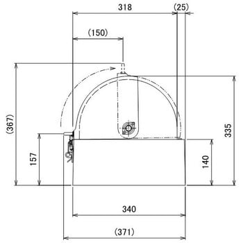 楽天市場】工具箱 防水 FRP樹脂 巾900×高さ450mm 白 ツール