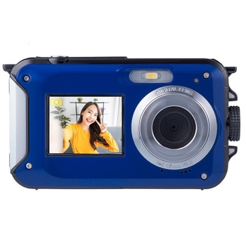 VS-N004SY(A) 防水 防塵 デジタルカメラ 2画面 水深3m 手振れ補正 1台