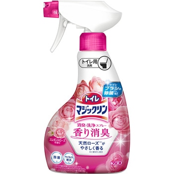 トイレマジックリン消臭・洗浄スプレー 香り消臭 エレガントローズの香り 花王