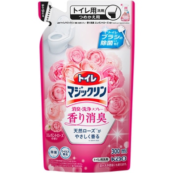 トイレマジックリン消臭・洗浄スプレー 香り消臭 エレガントローズの香り 花王