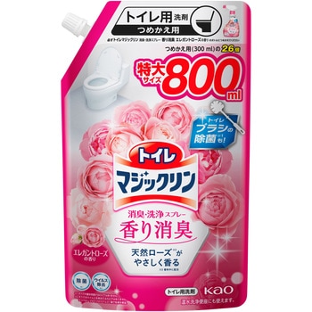 トイレマジックリン消臭・洗浄スプレー 香り消臭 エレガントローズの香り 花王