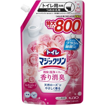 トイレマジックリン消臭・洗浄スプレー 香り消臭 エレガントローズの香り 花王