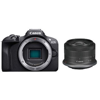 EOSR100-1845ISSTMLK ミラーレスカメラ EOS R100 RF-S18-45 IS STMレンズキット 1個 Canon  【通販モノタロウ】