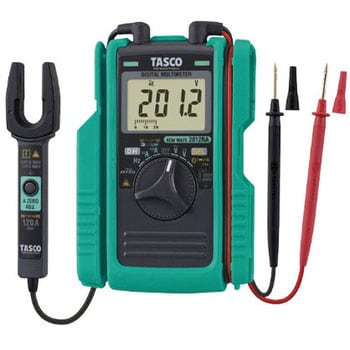 TA452TM AC/DCクランプ付デジタルマルチメータ 1個 タスコ(TASCO