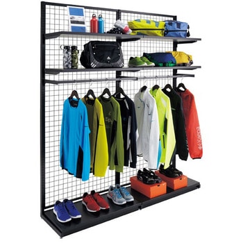 スタンダードフレーム(SF)強化型 片面 W90cmタイプ 連結用 - ストア・エキスプレス