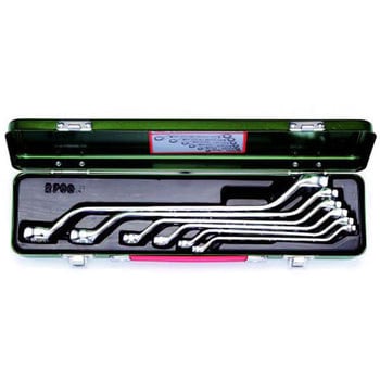 TA734XN ロングメガネレンチセット45° 1セット(6本) TASCO TA734XN ロングメガネレンチセット45° 1セット(6本) TASCO