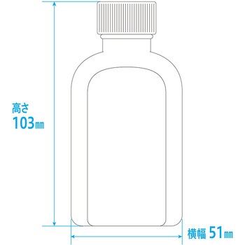 小判投薬瓶(刻印目盛り) 金鵄製作所