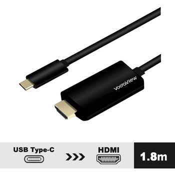 Type-C to HDMI 変換ケーブル Vodaview