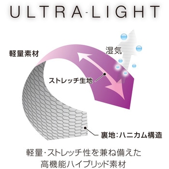 ストレッチ軽量カーゴパンツ コーコス信岡
