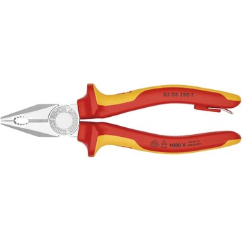 絶縁ペンチ 1000V 落下防止 KNIPEX(クニペックス)