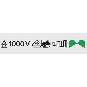 絶縁ペンチ 1000V 落下防止 KNIPEX(クニペックス)