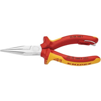 KNIPEX 7306-160TBK 絶縁コンパクトニッパー 落下防止(BK