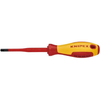 スリム絶縁ドライバー(マイナス/ポジドライブ) KNIPEX(クニペックス)