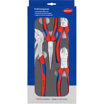 プライヤーセット ウレタントレイ入り クニペックス(KNIPEX) 【通販