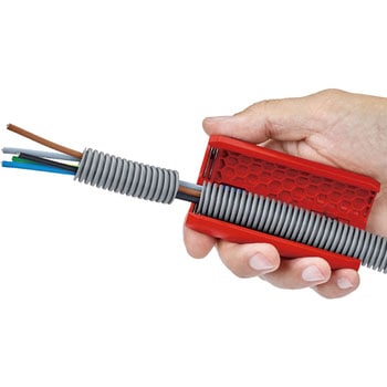 コルゲートパイプカッターストリッパーツキ KNIPEX(クニペックス)