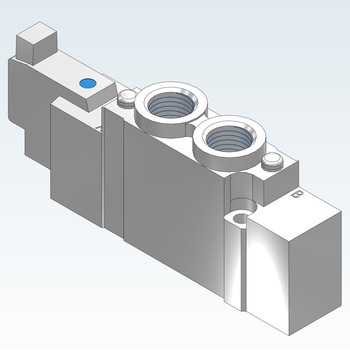 5ポートソレノイドバルブ SY71シリーズ SMC